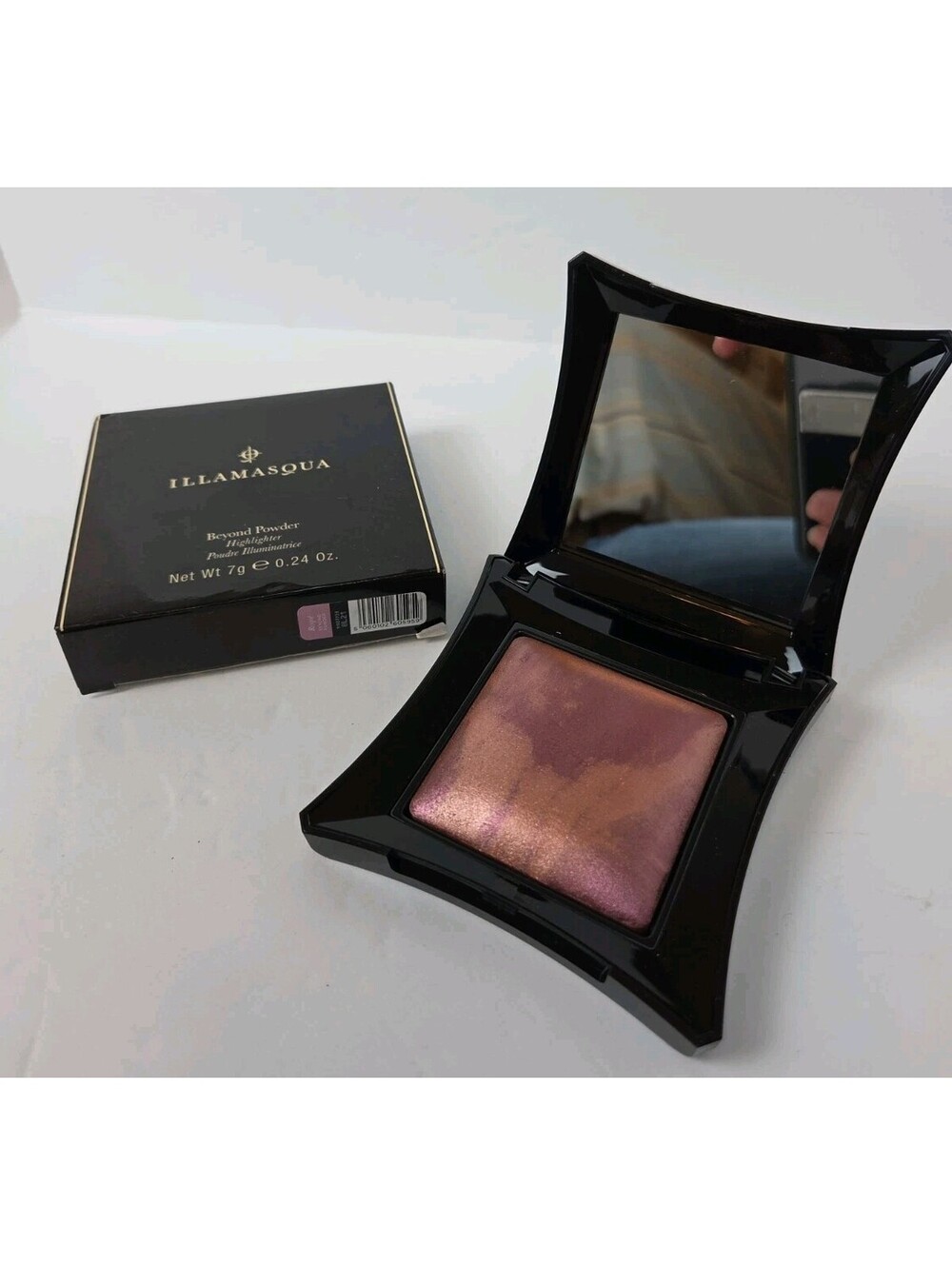 Illamasqua Beyond Powder Highlighter 0.24 oz / 7g Risque Makeup NIB